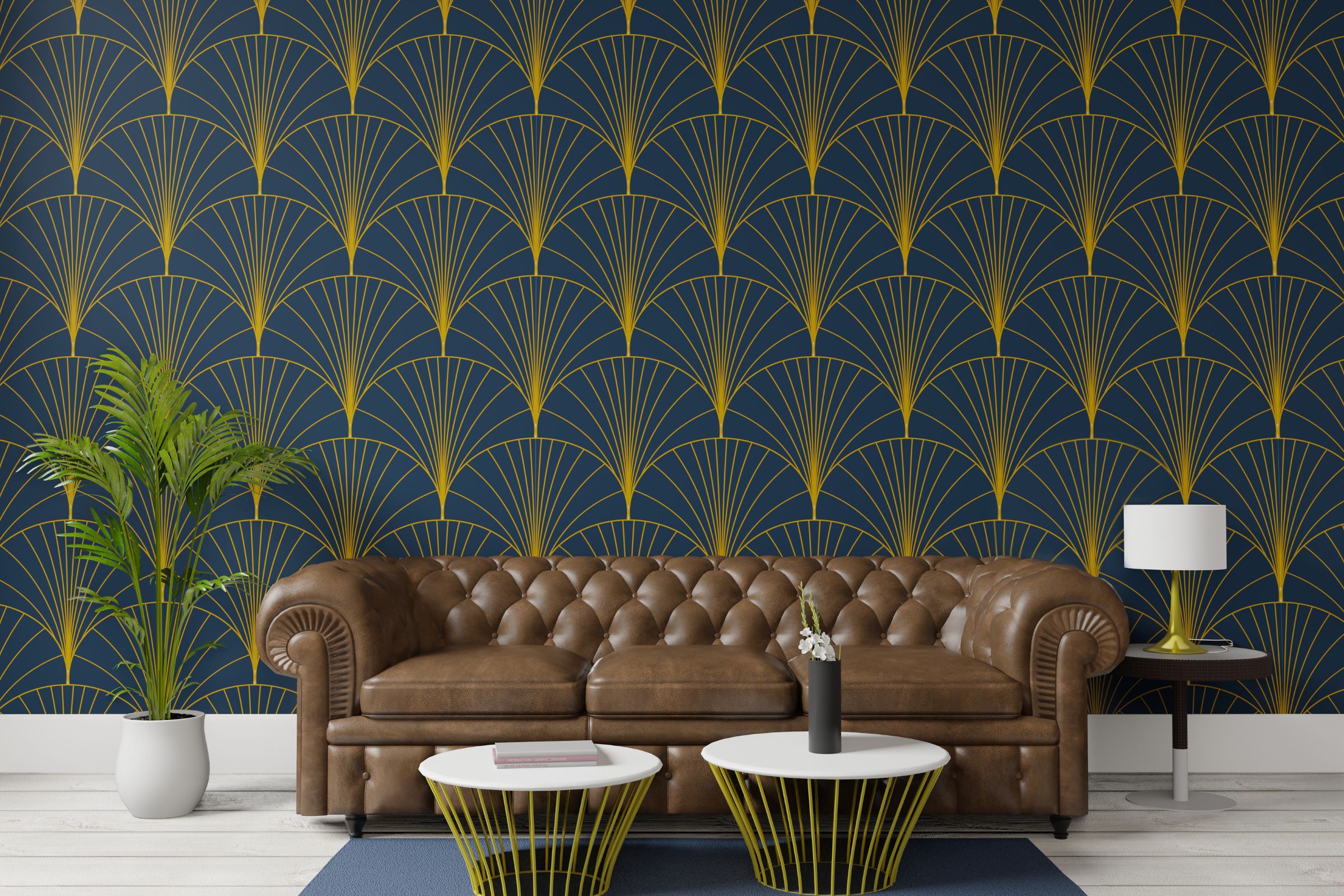 Elegant Gold Pattern Wallpaper